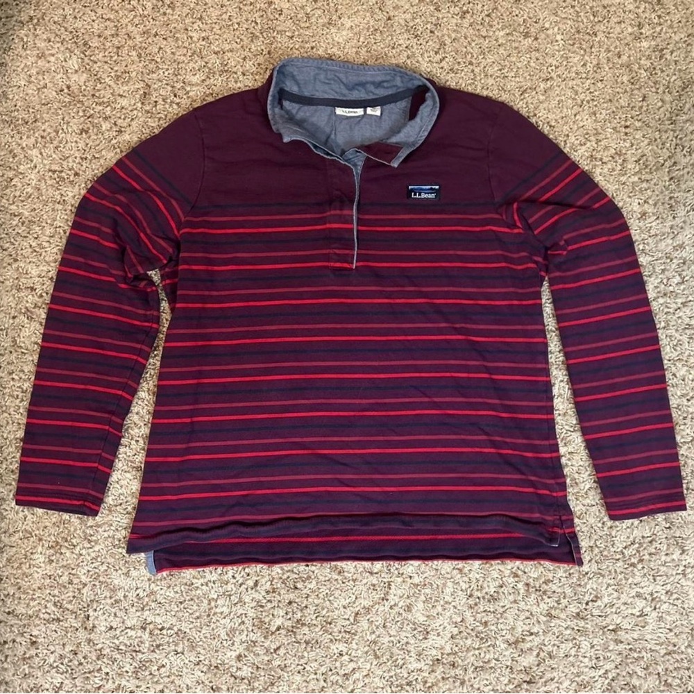 L.L. Bean rugby shirt